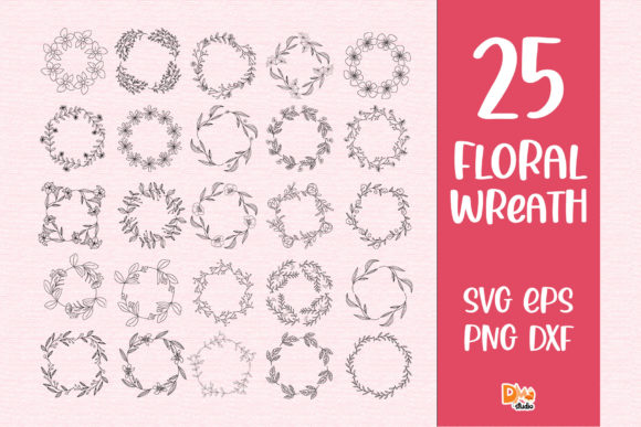 25 Floral Wreath Part 1