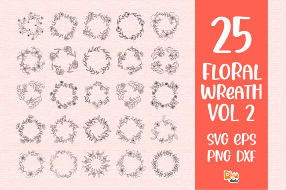 25 Floral Wreath Part 2