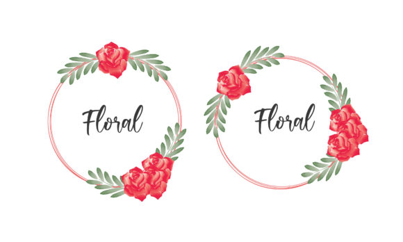 Cute Red Rose Floral
