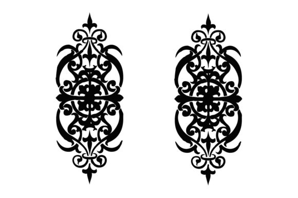 Doodle Floral Wreath Frame Design