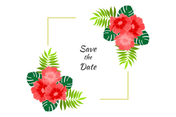 Floral Invitation Card Design