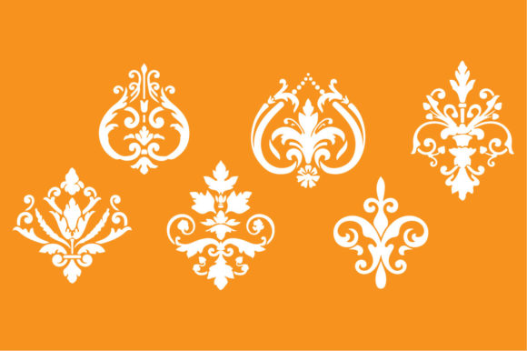 Floral Set. Sketches of Flowers