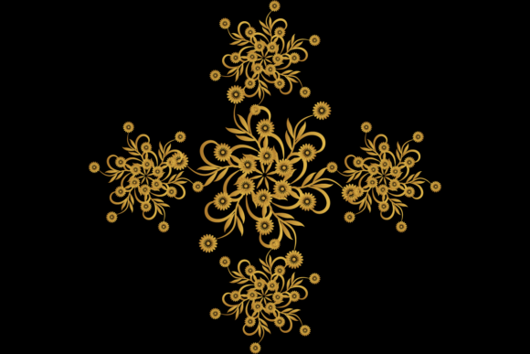 Floral Vector Illustration Element