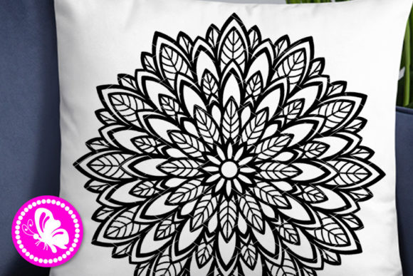 Mandala Leaves Floral Decorations Spring