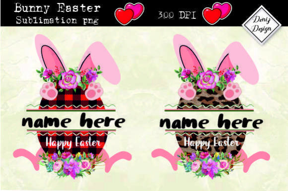 Sublimation Easter Floral Cheetah