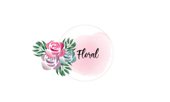 Watercolor Rose Floral